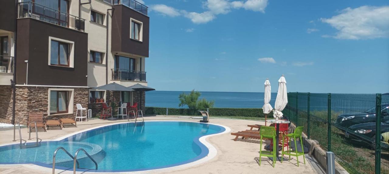 Swan Bay Complex Apartment Cernomoreț Exterior foto