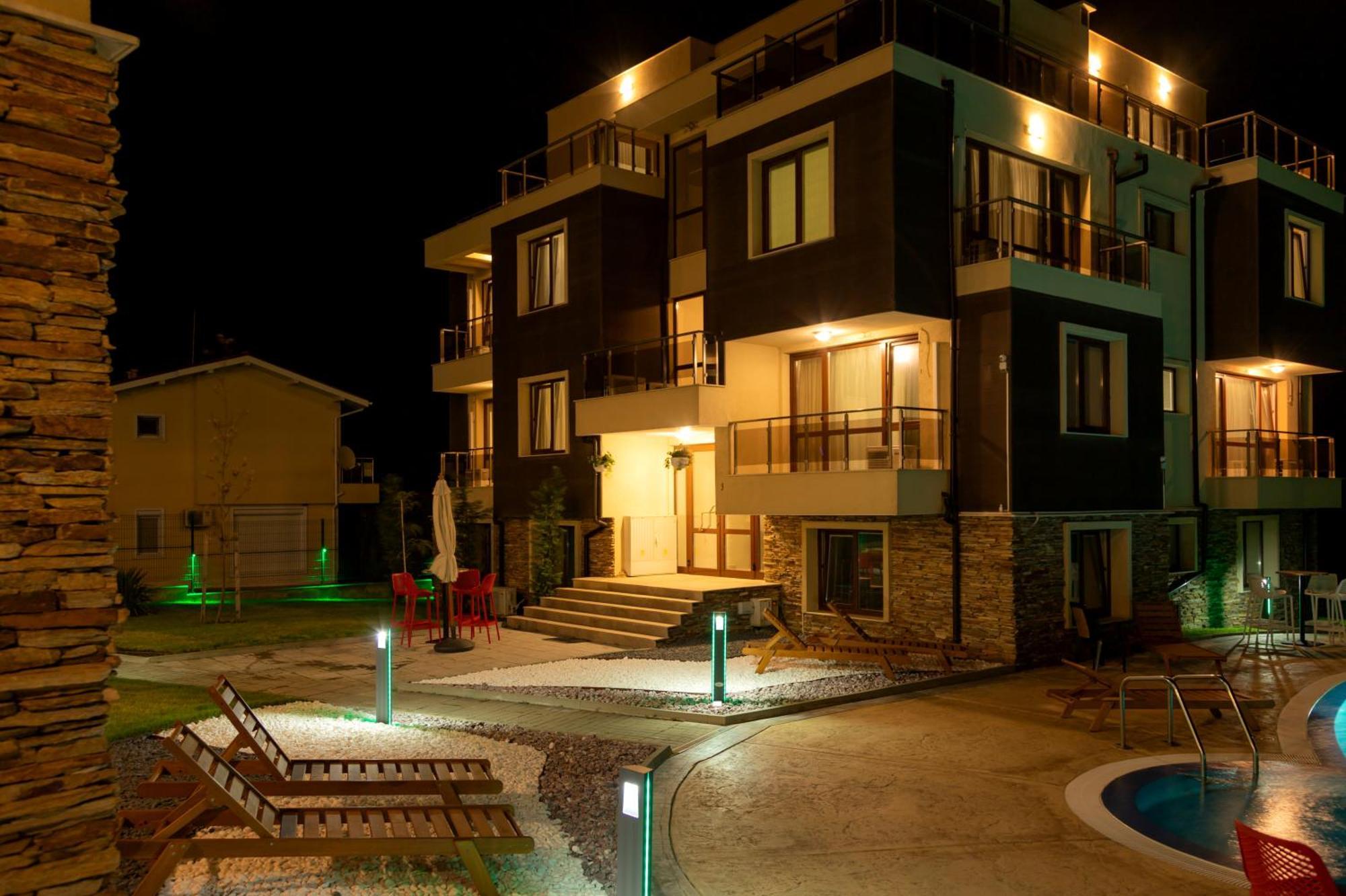Swan Bay Complex Apartment Cernomoreț Exterior foto
